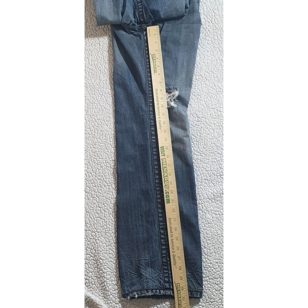 Affliction Los Angeles Jeans Men 30x31 Blake Relaxed Straight Fit Dark Wash - Picture 12 of 15